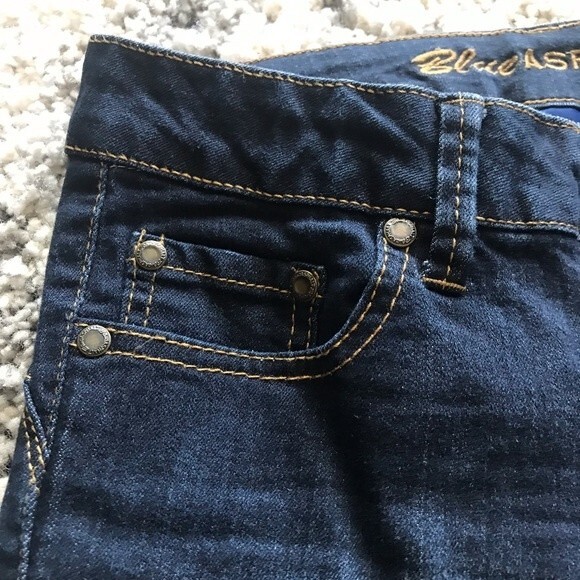 Blue Asphalt blue jeans 90’s vintage straight jeans size 5 - Picture 3 of 6